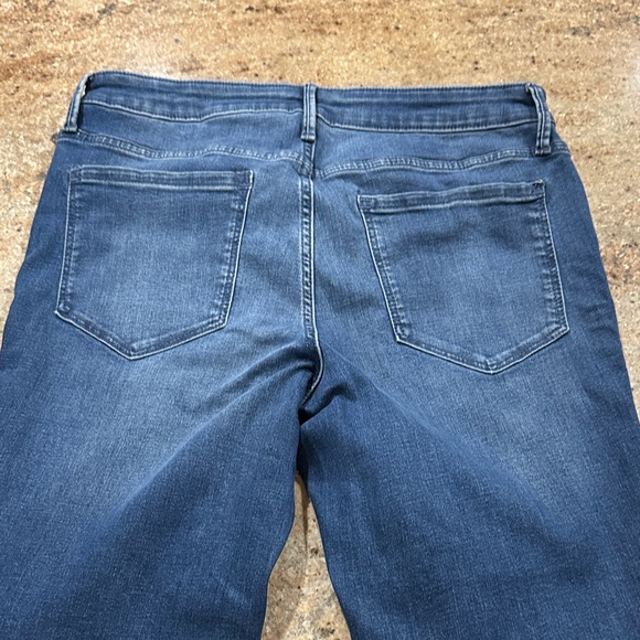 Vera Wang Indigo Straight Leg Jeans - Picture 5 of 5